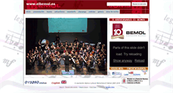 Desktop Screenshot of elbemol.es